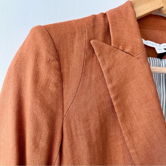 VERONICA BEARD | Diego Dickey Jacket Blazer
Fall Terracotta Orange Rust Size 2 - Picture 7 of 9